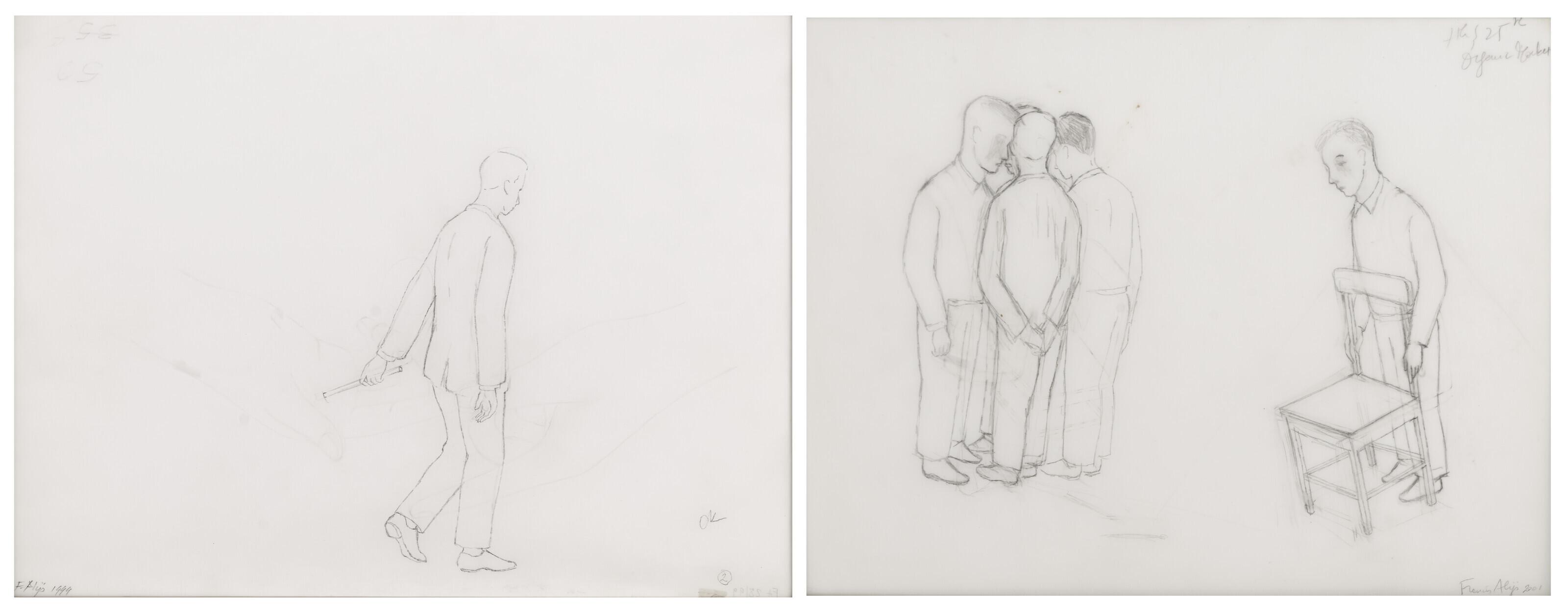 Francis Alÿs - (i)-(ii) Untitled