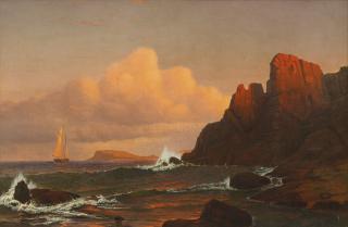 Francis Augustus Silva - Coastal Sunset