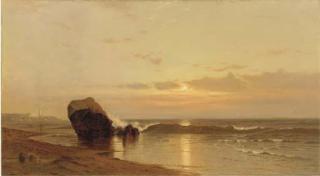 Francis Augustus Silva - Coastal Sunset