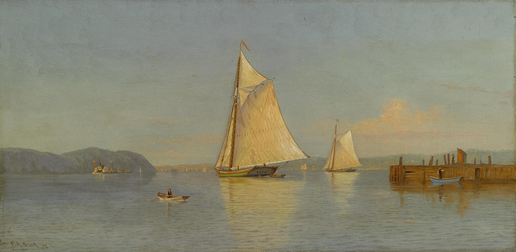 Francis Augustus Silva - Haverstraw Bay, New York