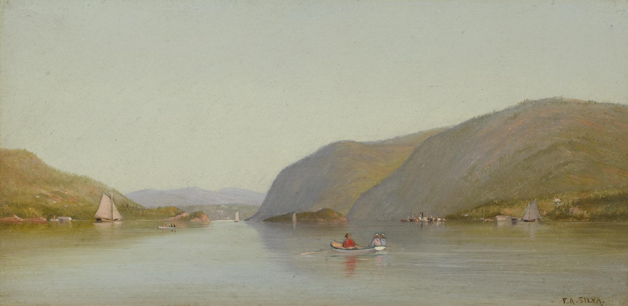 Francis Augustus Silva - Highlands On The Hudson, Looking South From Newburgh, N.Y.