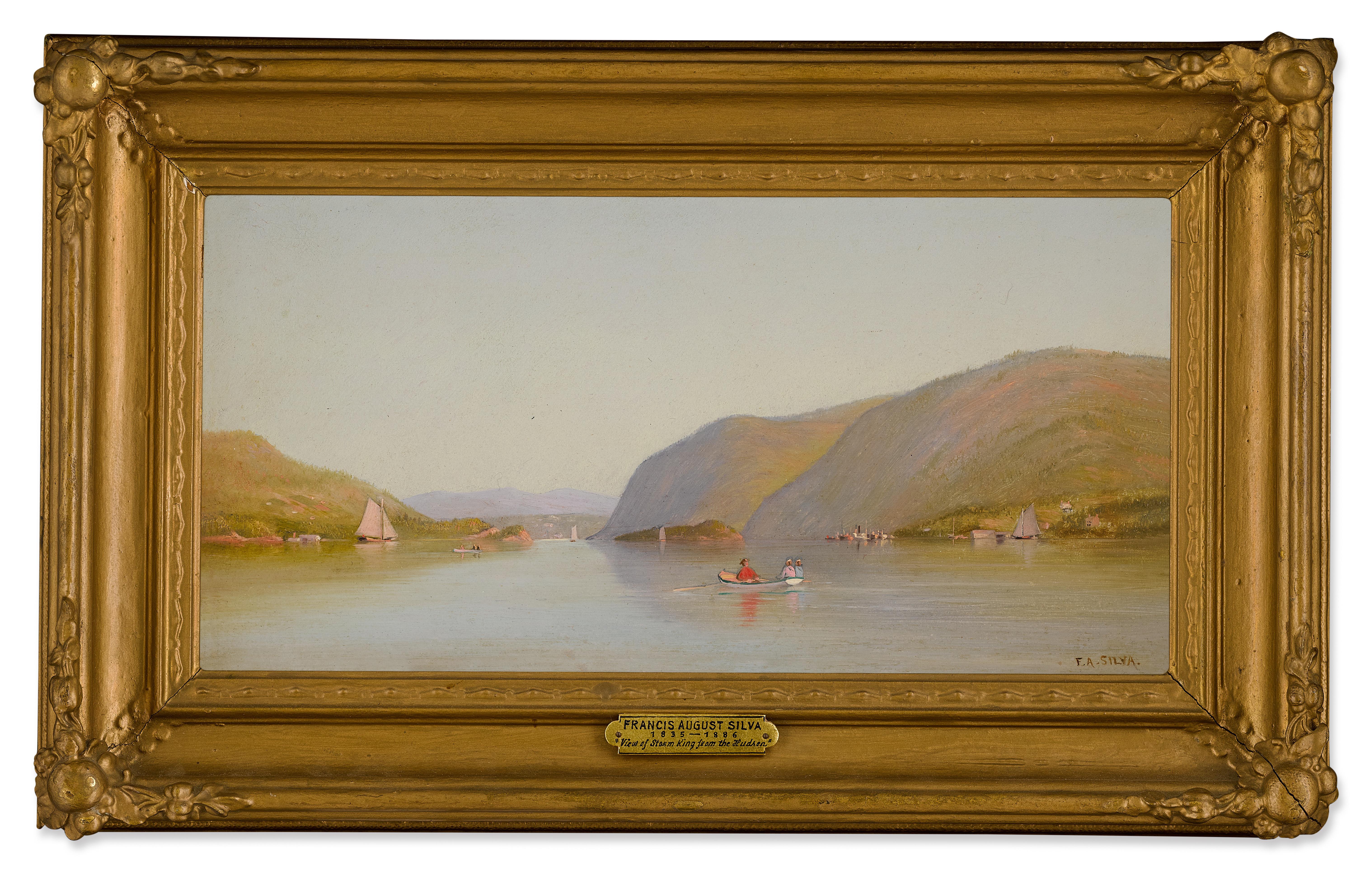 Francis Augustus Silva - Highlands on the Hudson, Looking South from Newburgh, New York