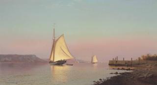 Francis Augustus Silva - October on the Hudson