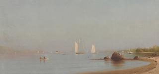 Francis Augustus Silva - Palisades of the Hudson River