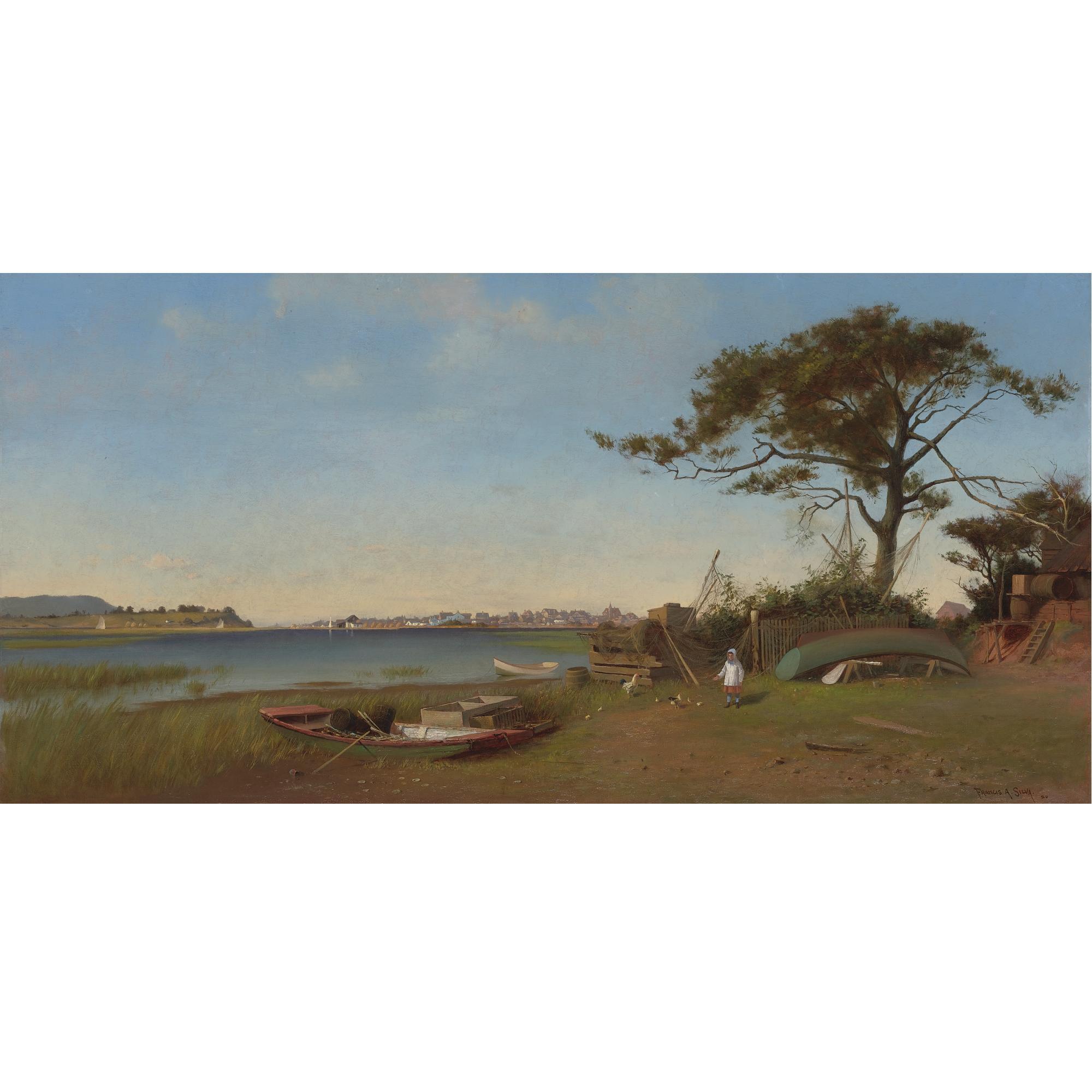 Francis Augustus Silva - Seabright From Galilee, New Jersey