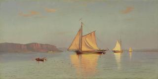 Francis Augustus Silva - View on the Hudson