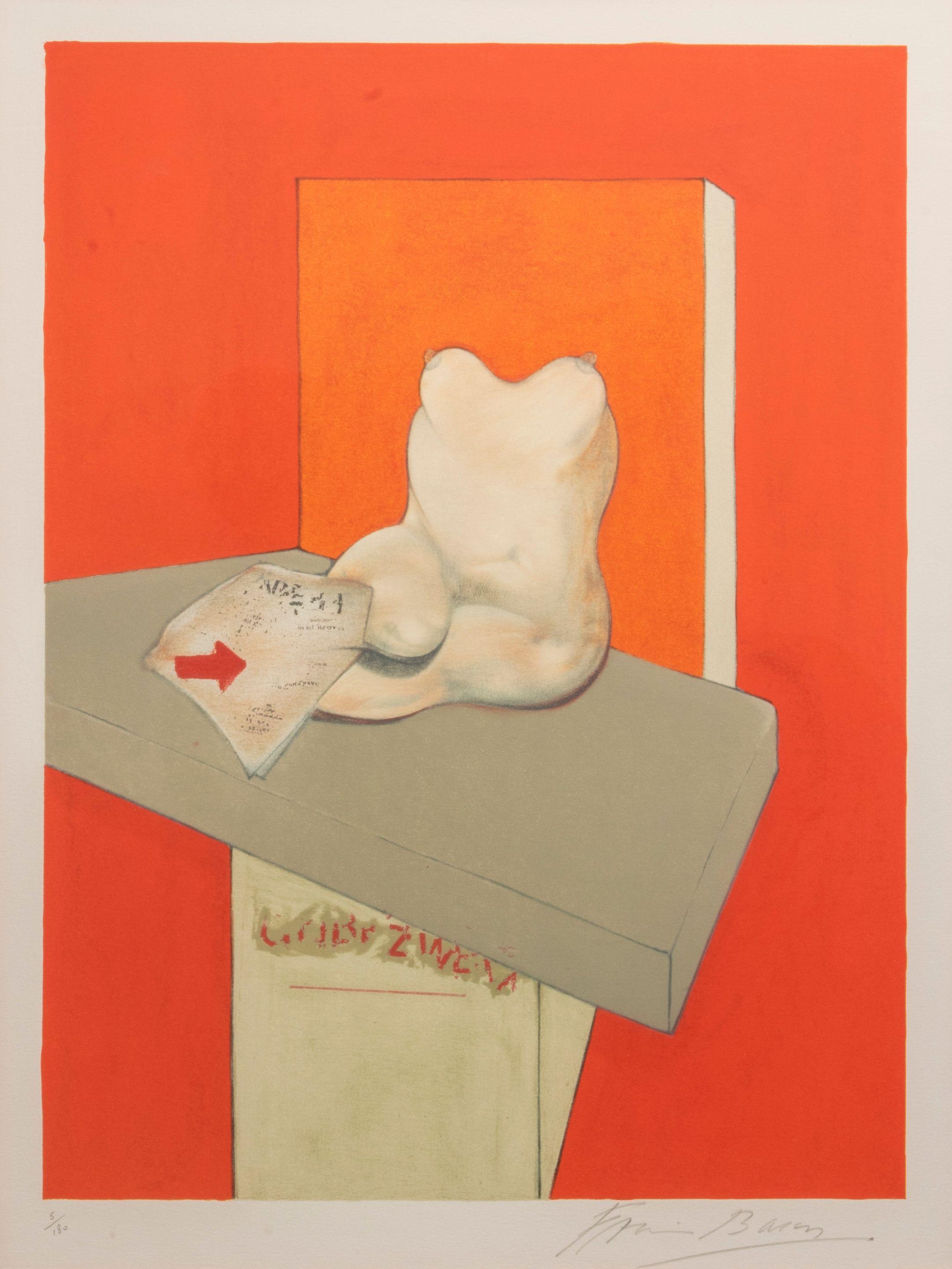Francis Bacon - Etude Du Corps Humain D\'Apres Ingres, 1984