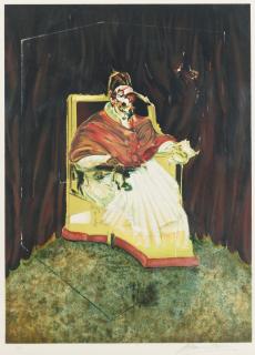 Francis Bacon - Étude Pour Un Portrait Du Pape Innocent X D\'Après Vélasquez (S. 14)