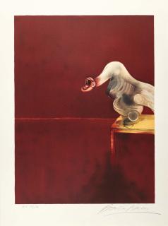 Francis Bacon - Folge von 3 Bll.: Second Version of Triptych 1944.
