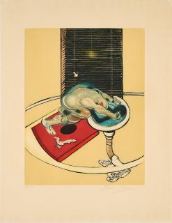 Francis Bacon - L\'homme au lavabo.