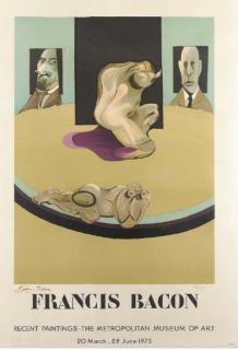 Francis Bacon - Metropolitan Museum Poster