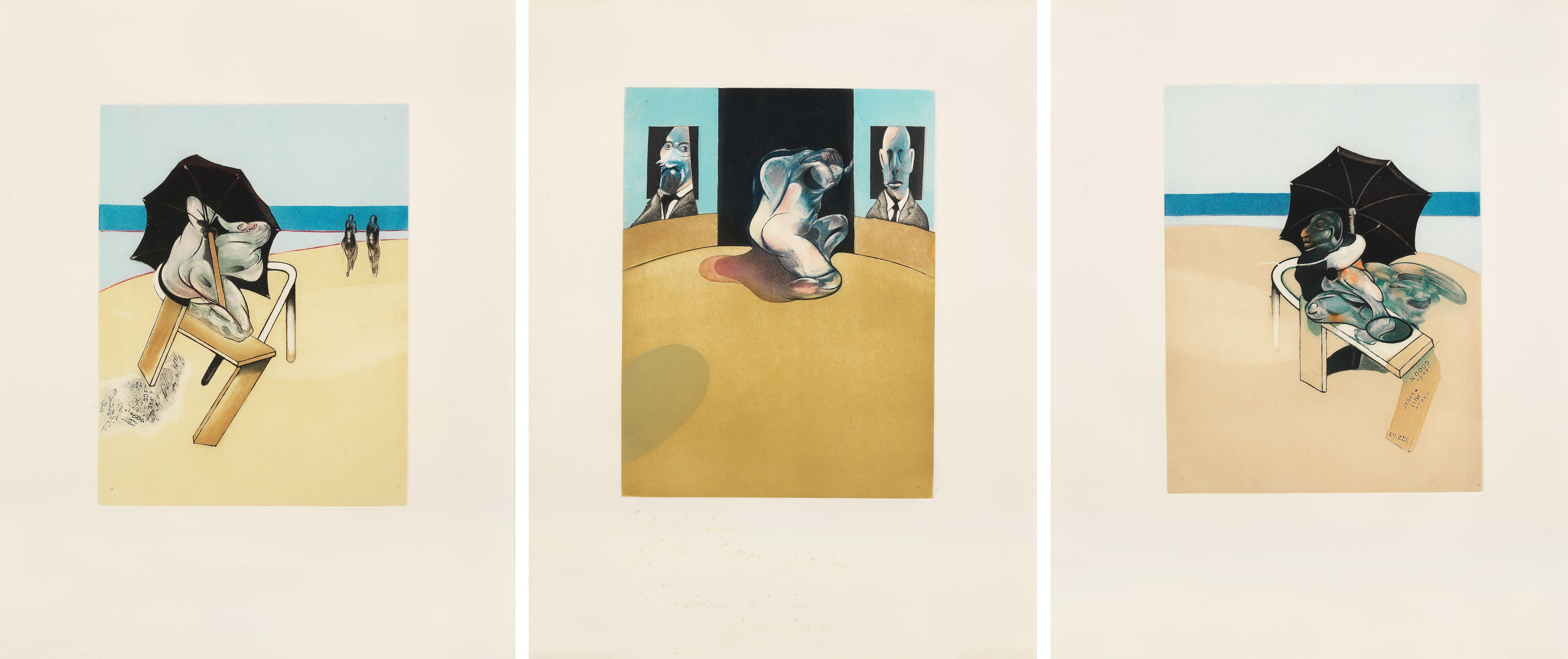 Francis Bacon - Metropolitan Triptych 3