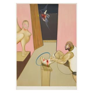 Francis Bacon - Oedipus and The Sphinx, After Ingres