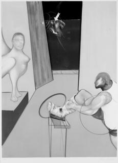 Francis Bacon - Oedipus and the Sphinx