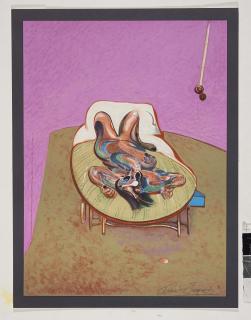 Francis Bacon - Ohne Titel (Reclining Figure)