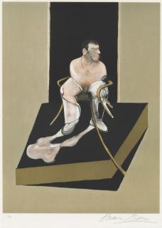 Francis Bacon - Portrait of John Edwards, from Triptych (1986-87)
