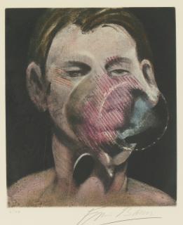 Francis Bacon - Portrait Of Peter Beard (S. 1)