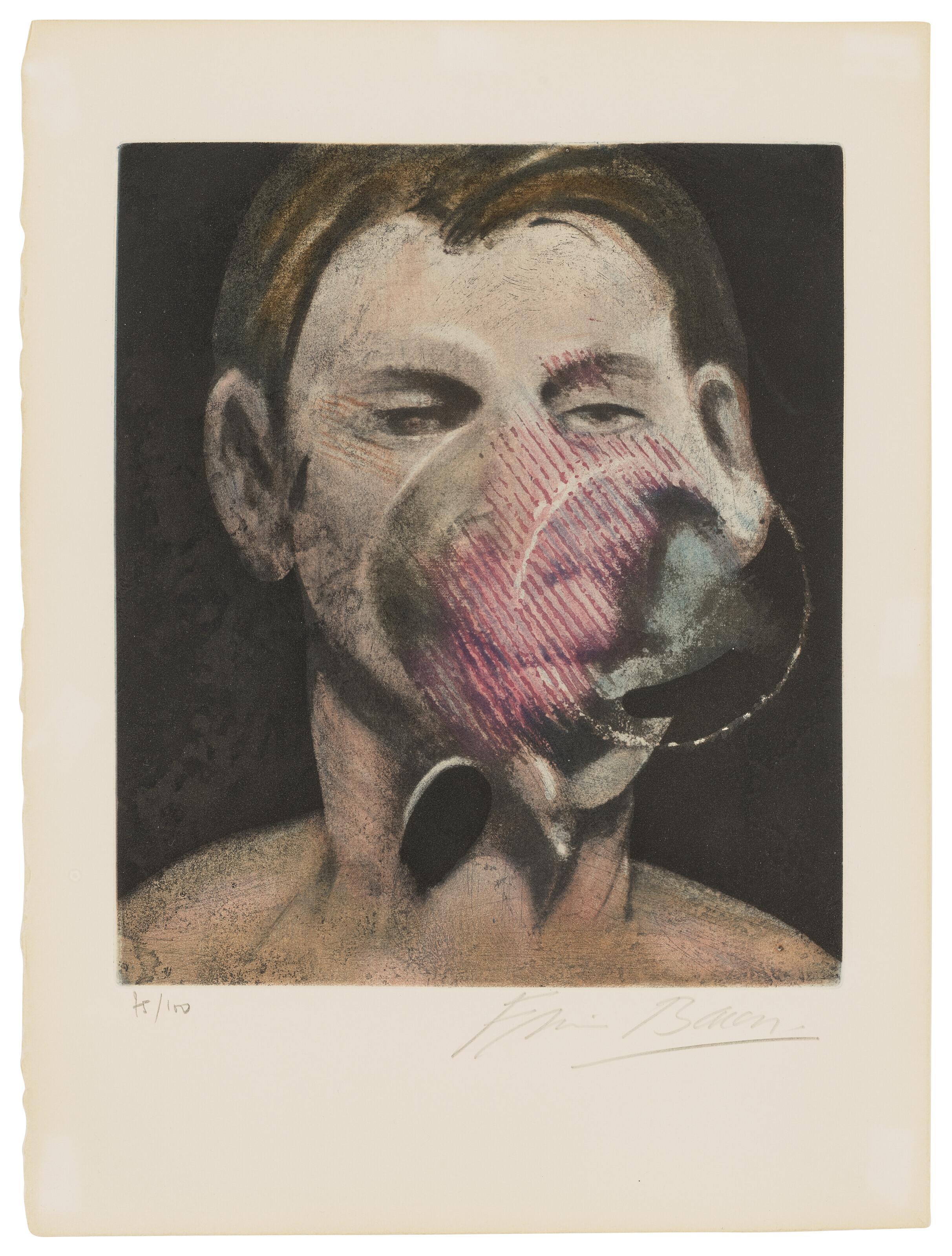 Francis Bacon - Portrait of Peter Beard