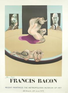 Francis Bacon - Poster For The Metropolitan Museum Of Art (Exhibition Poster)