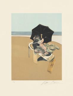 Francis Bacon - Right Panel, from: Triptych