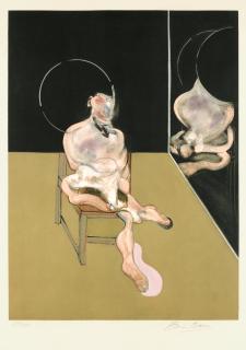 Francis Bacon - Seated Figure (after, Study for a Portrait 1981)