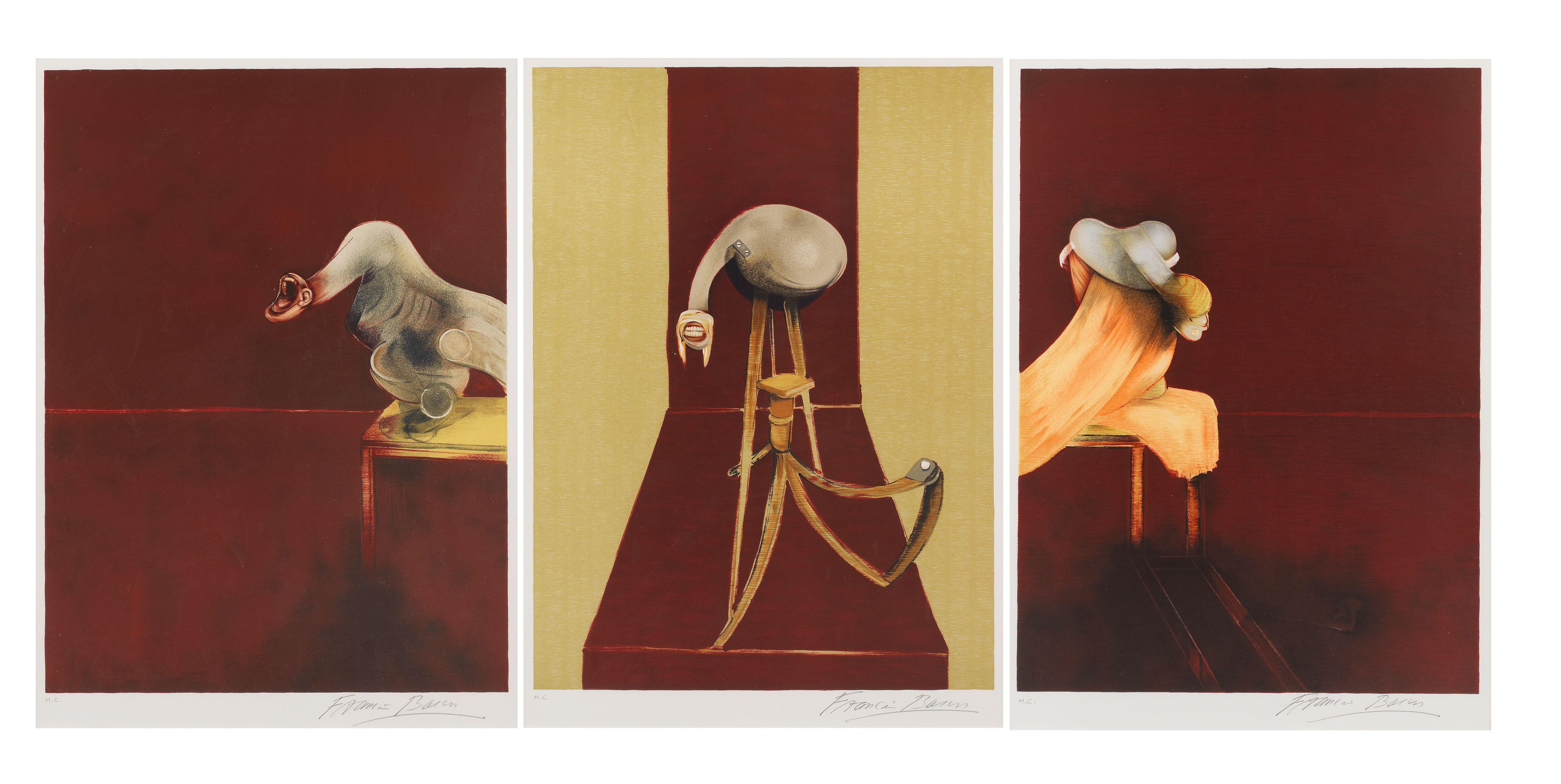 Francis Bacon - Second Version, Triptych 1944