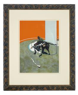 Francis Bacon - Study for Bullfight No. 2, from Miroir de la tauromachie (Mirror of the Bullfight)