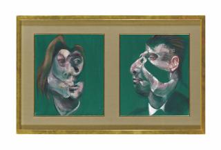 Francis Bacon - Study for Head of Isabel Rawsthorne and George Dyer