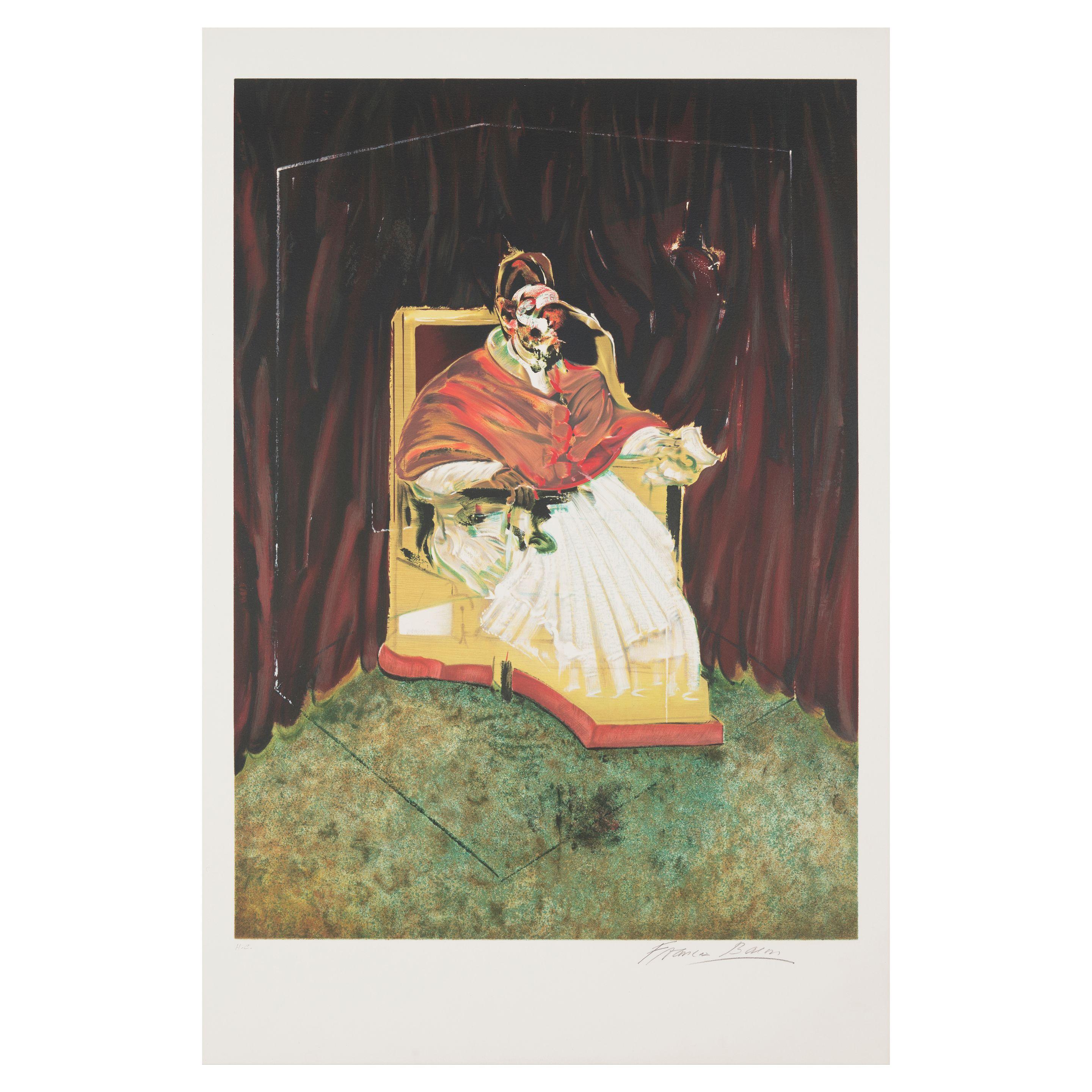 Francis Bacon - Study for Portrait of Pope Innocent X after Velasquez