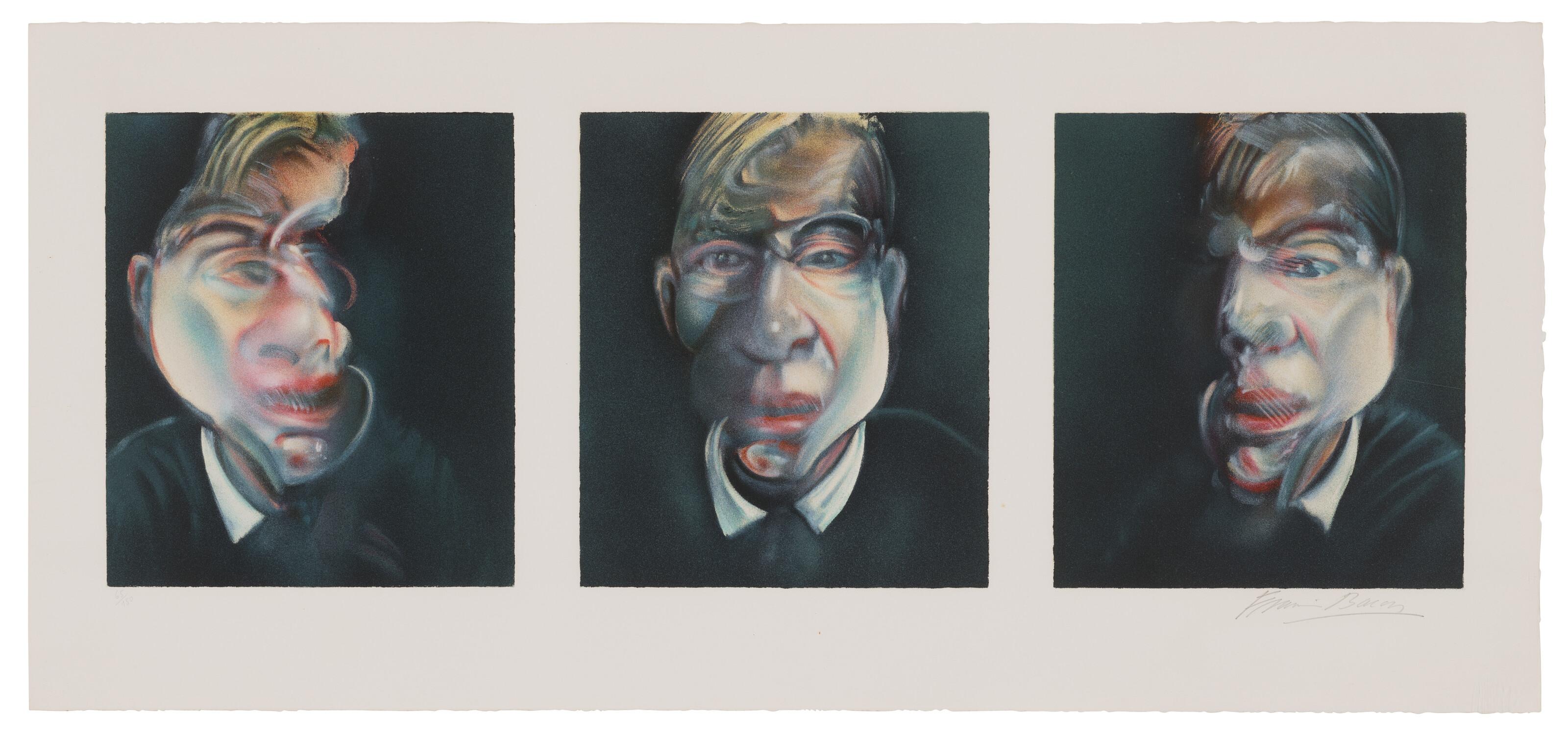 Francis Bacon - Three studies for a Self-Portrait