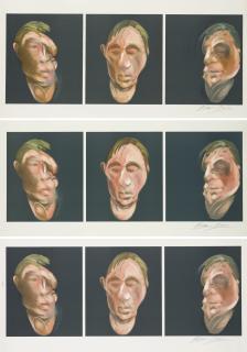 Francis Bacon - Three Studies for Self-Portrait, 1983