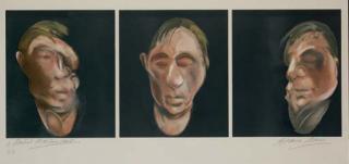 Francis Bacon - Three Studies for Self Portrait, 1983