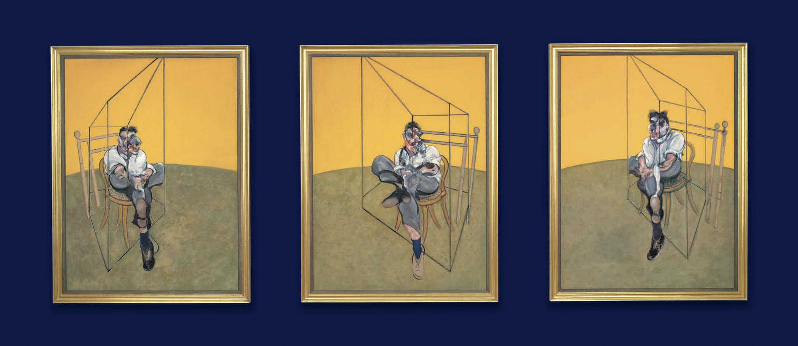 Francis Bacon - Three Studies Of Lucian Freud