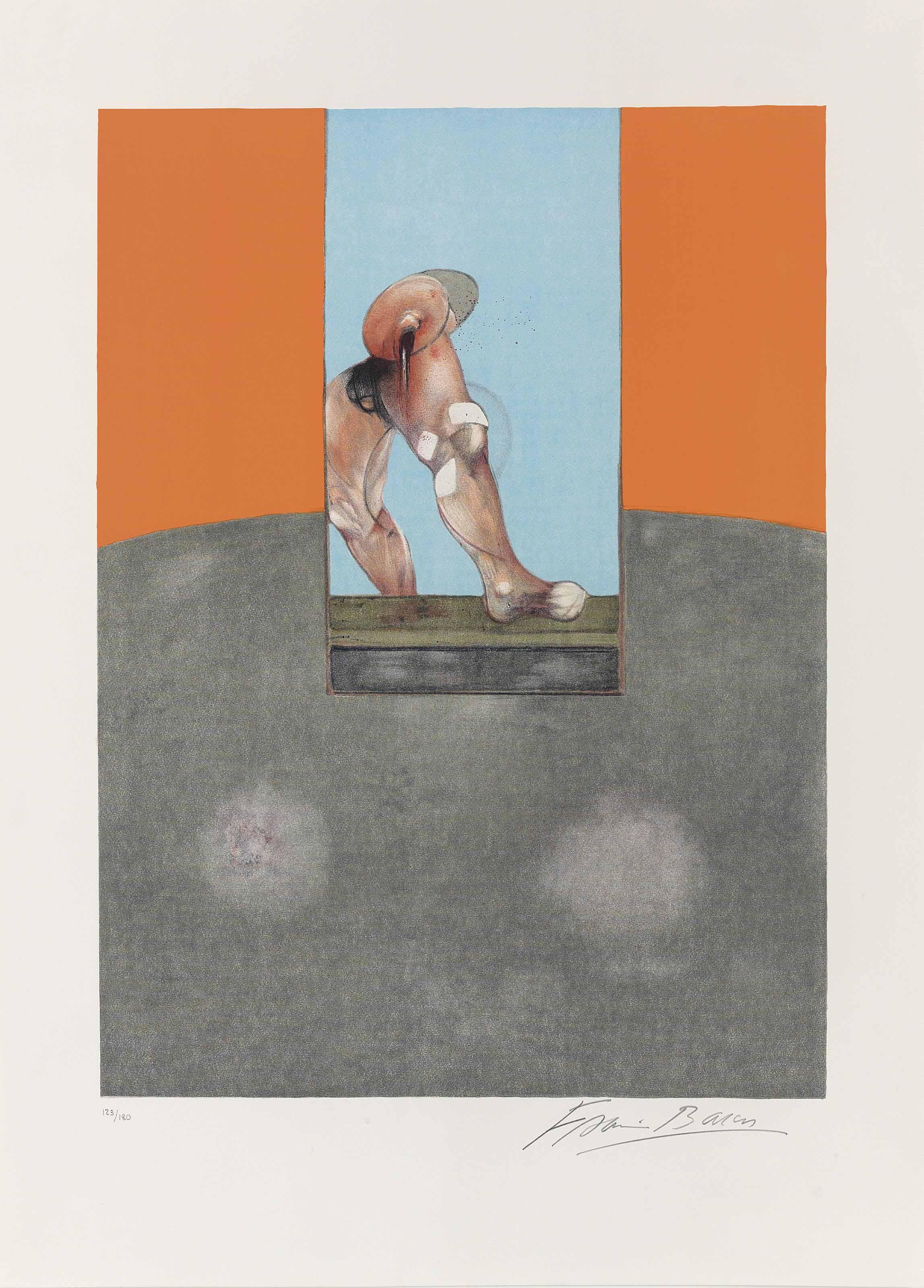 Francis Bacon - Triptych 1987 (Central Panel)