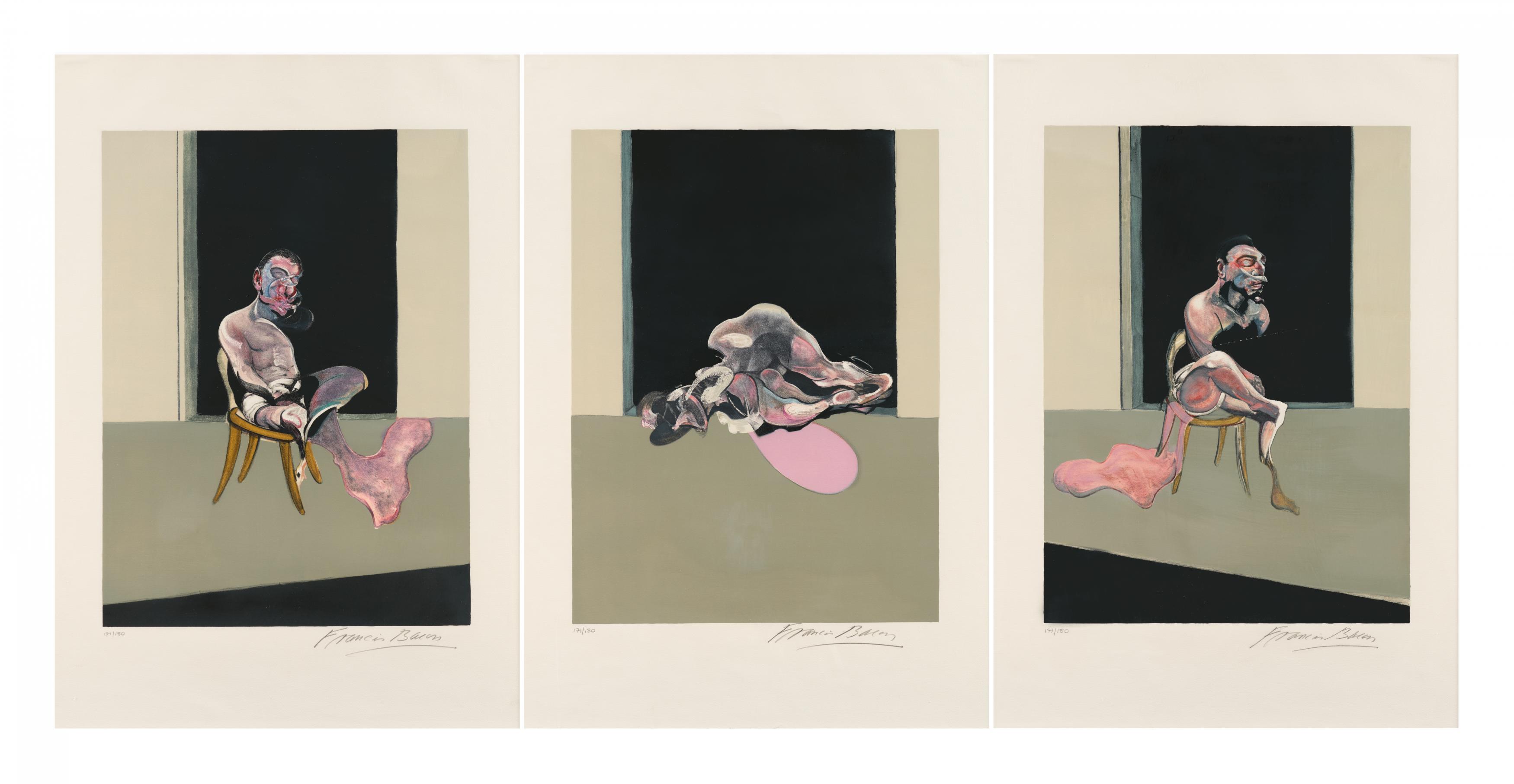 Francis Bacon - Triptych Août 1972.