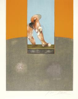 Francis Bacon - Triptych: Centre Panel (Sabatier 25)