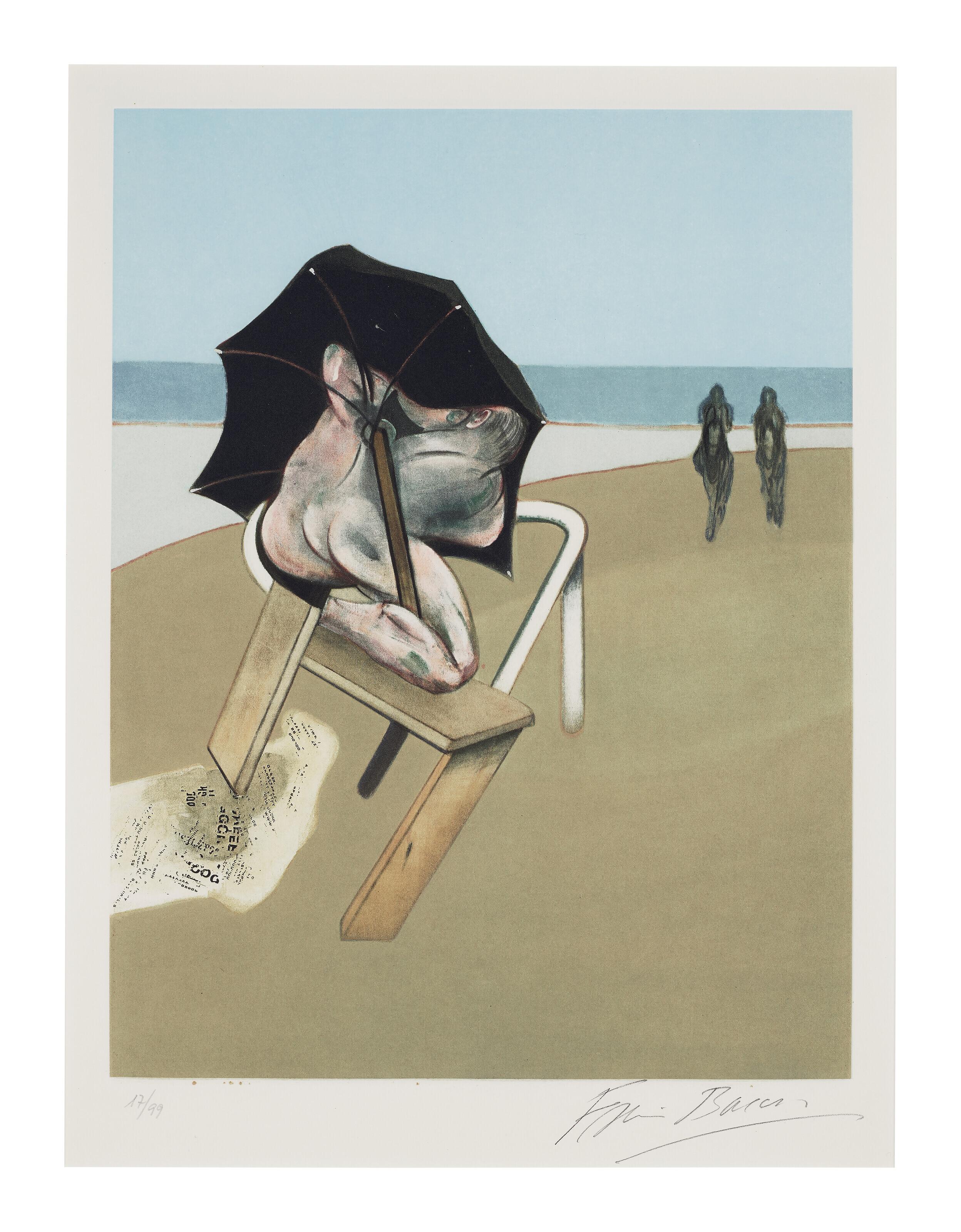 Francis Bacon - Triptych: One Print