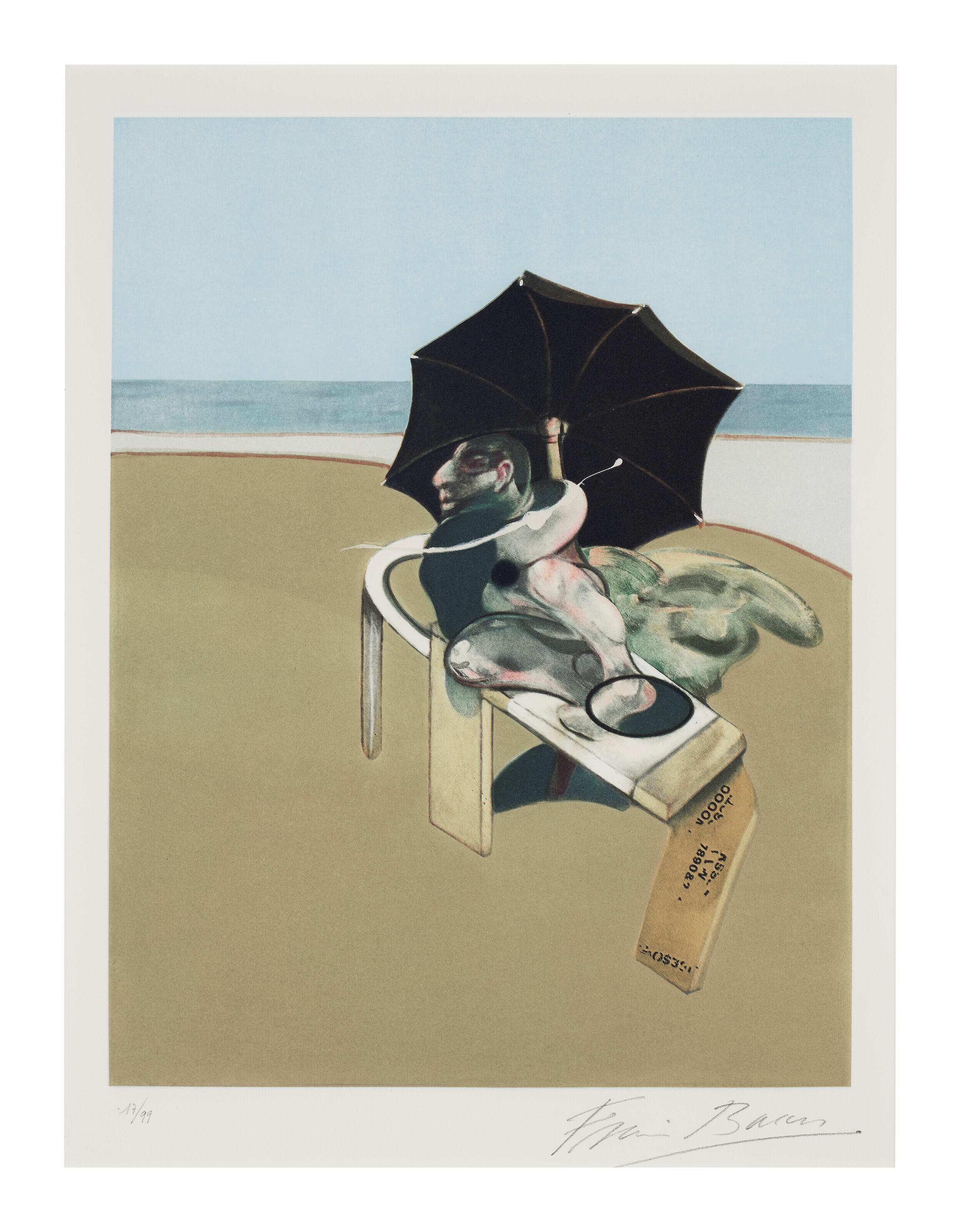Francis Bacon - Triptych: One Print