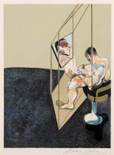 Francis Bacon - Trois Études De Dos D\'Homme (The Right Hand Panel)