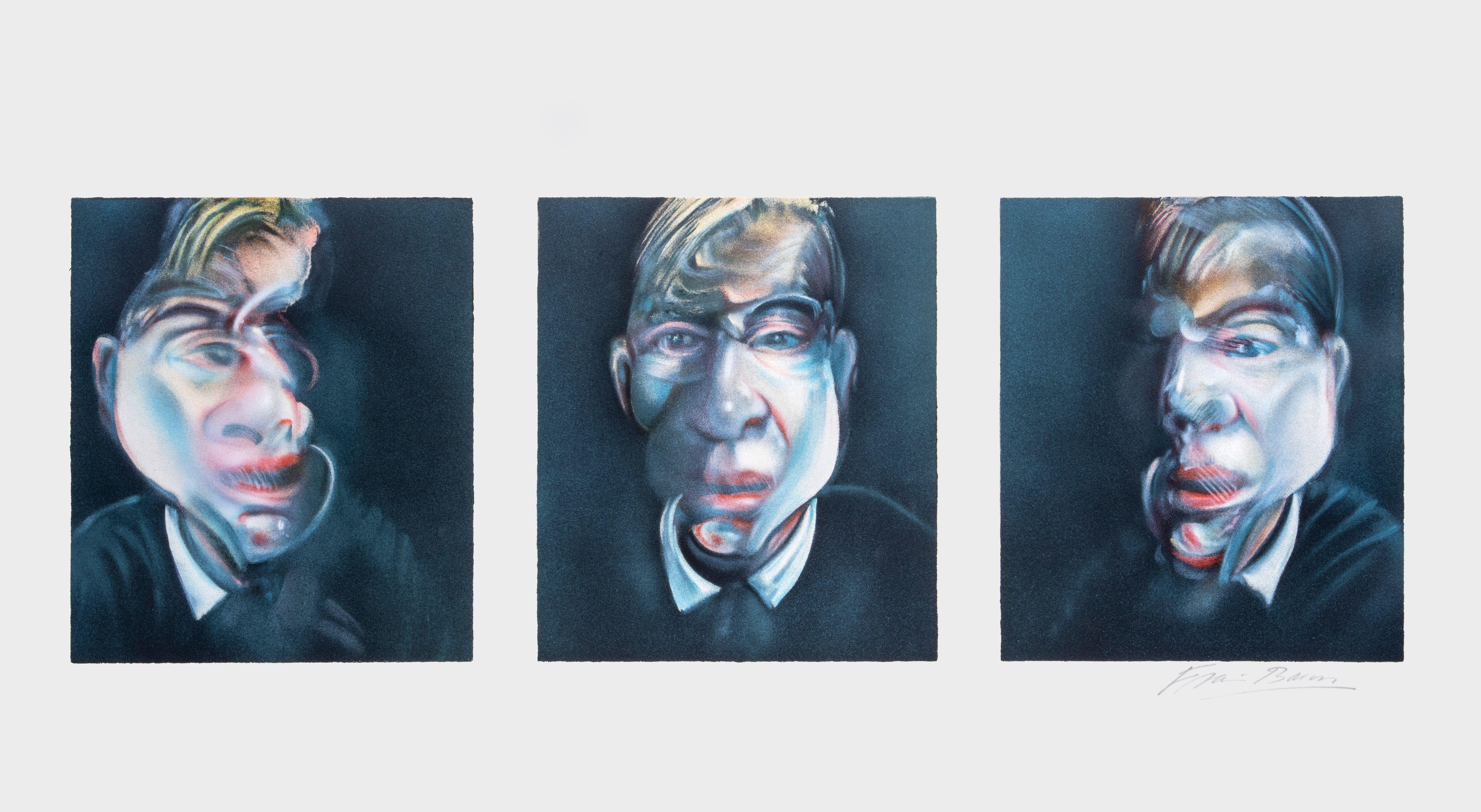 Francis Bacon - Trois Etudes Pour Un Autoportrait, 1981