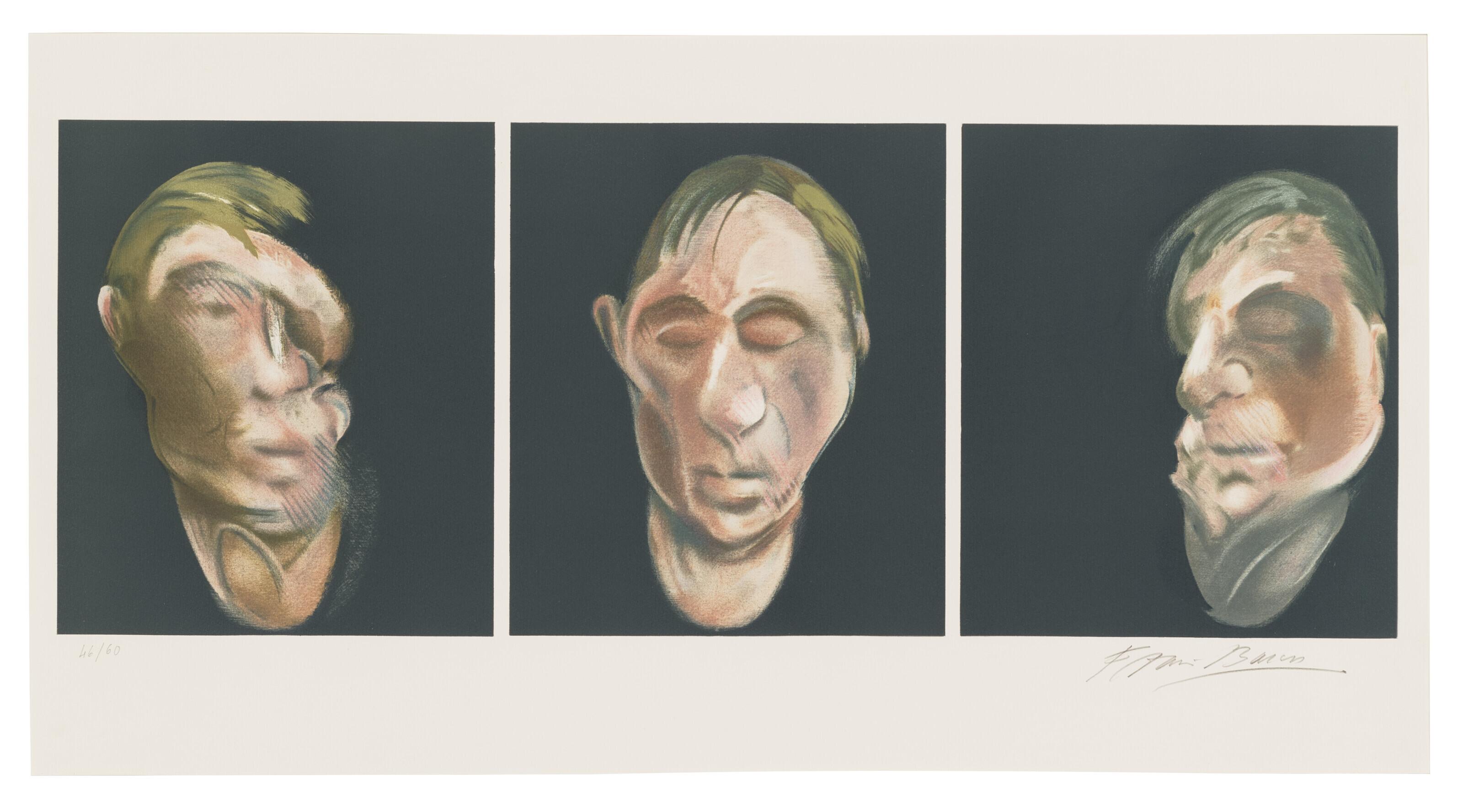 Francis Bacon - Trois études pour un autoportrait
