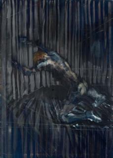 Francis Bacon - Untitled (Figure on a Dais)