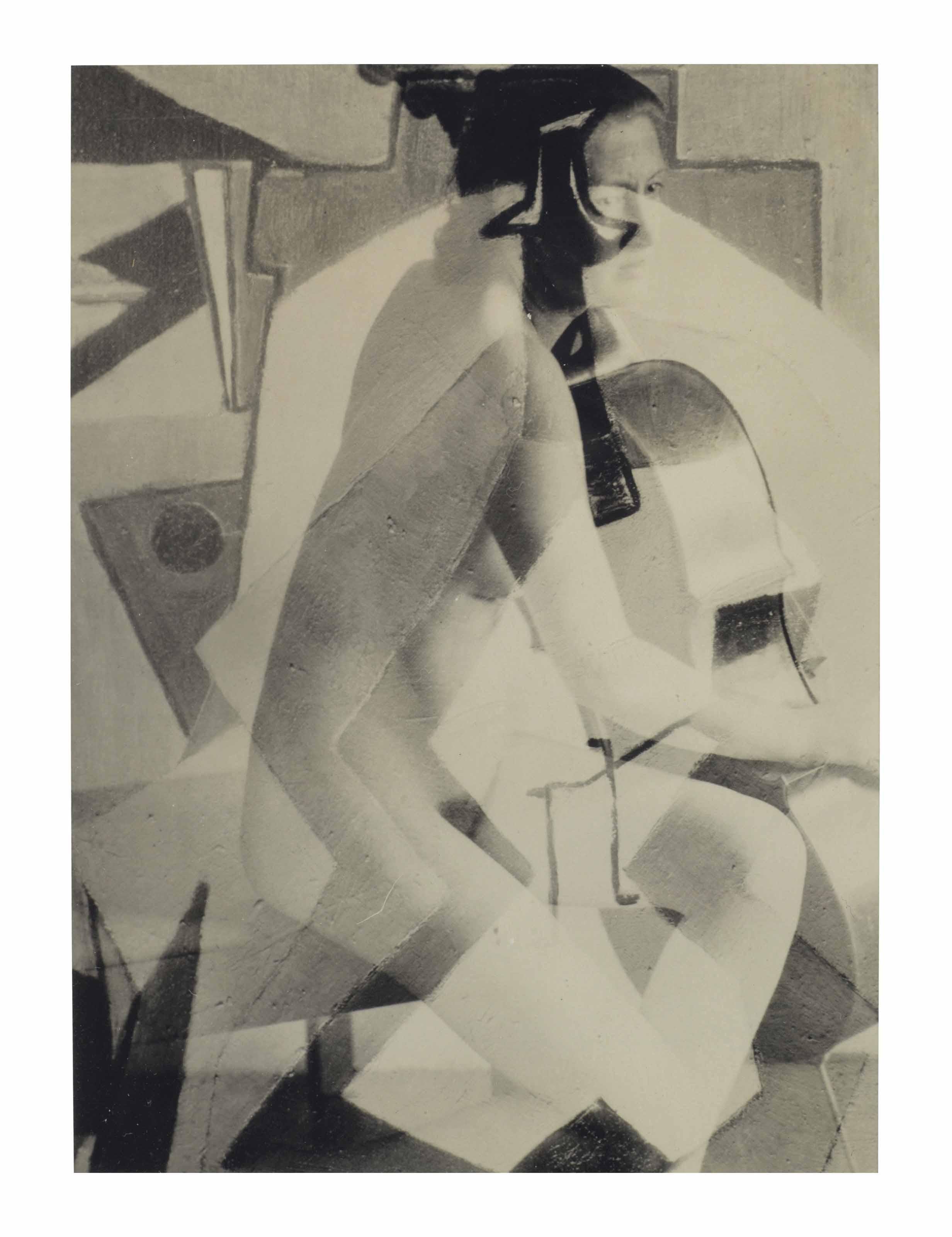 Francis Bruguière - Rosalind Fuller with Cello, c. 1935
