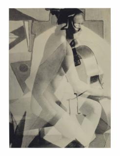 Francis Bruguière - Rosalind Fuller with Cello, c. 1935
