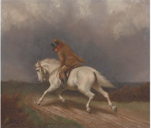 Francis Calcraft Turner - Riding into the storm