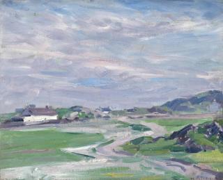 Francis Campbell Boileau Cadell, R.S.A., R.S.W. - Iona Landscape