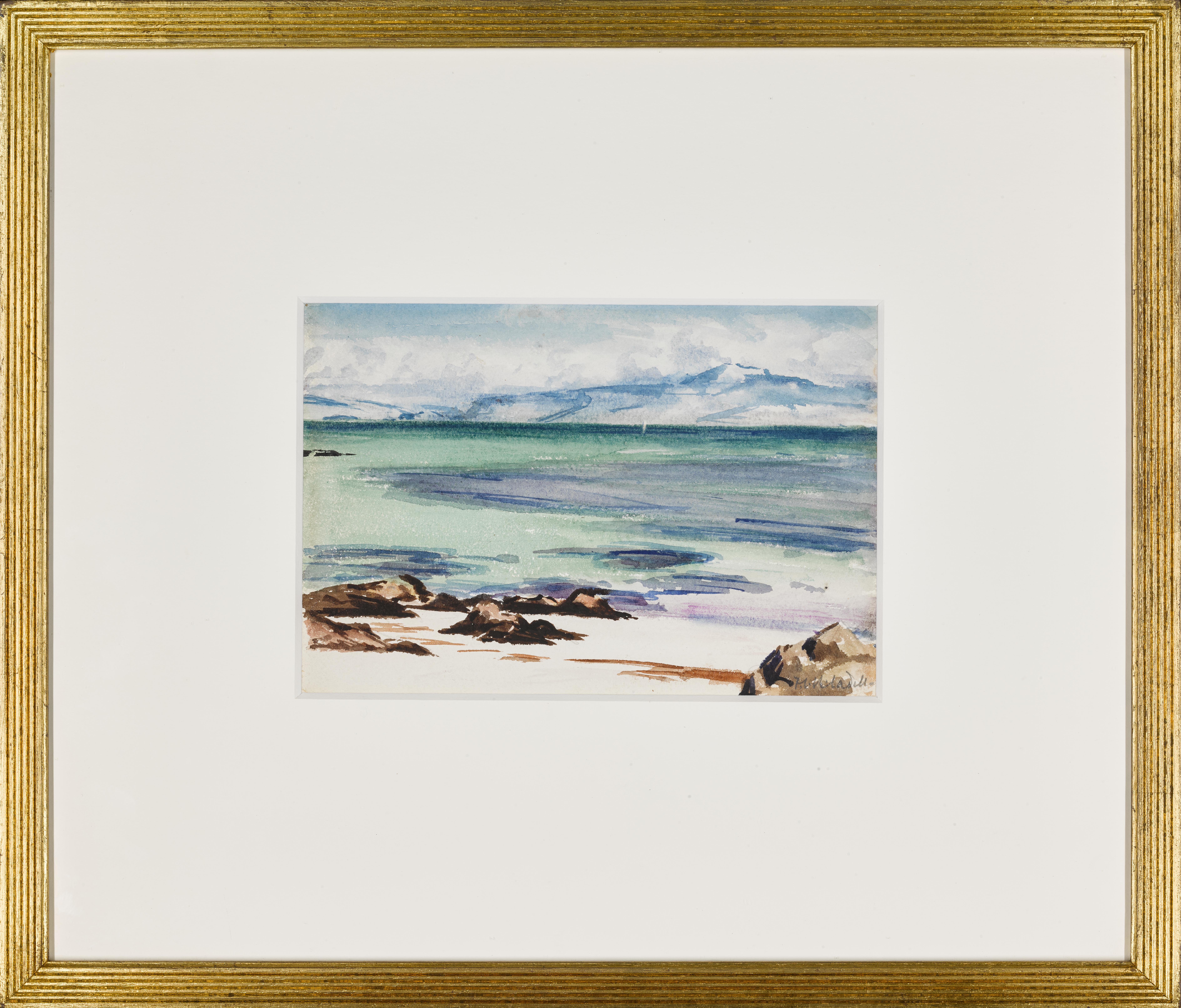 Francis Campbell Boileau Cadell, R.S.A., R.S.W. - Iona, Looking Towards Mull And Ben More