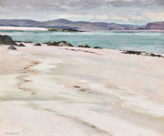 Francis Campbell Boileau Cadell R.S.A., R.S.W. - Iona, White Sands Looking East