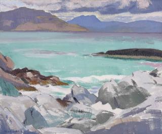 Francis Campbell Boileau Cadell, R.S.A., R.S.W. - The Beach, Iona