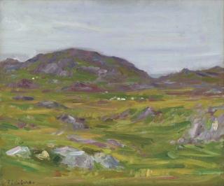 Francis Campbell Boileau Cadell, R.S.A., R.S.W. - The Uplands of Iona